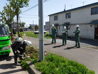 当社の安全パトロール