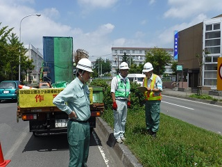 当社の安全パトロール