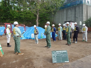 安全・防災活動〈現場毎の安全活動〉