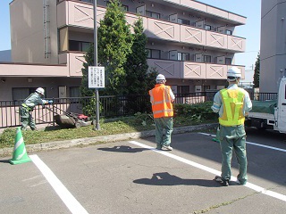 安全・防災活動〈当社の安全パトロール〉