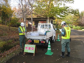 安全・防災活動〈当社の安全パトロール〉