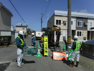 安全・防災活動〈当社の安全パトロール〉