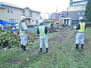 安全・防災活動〈当社の安全パトロール〉