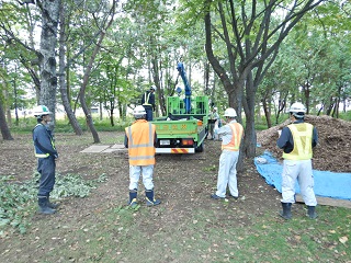 安全・防災活動〈当社の安全パトロール〉