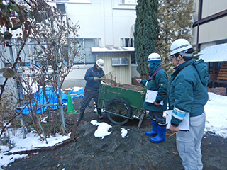 安全・防災活動〈当社の安全パトロール〉