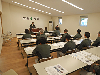 四宮造園 安全・防災活動〈安全・防災活動〉