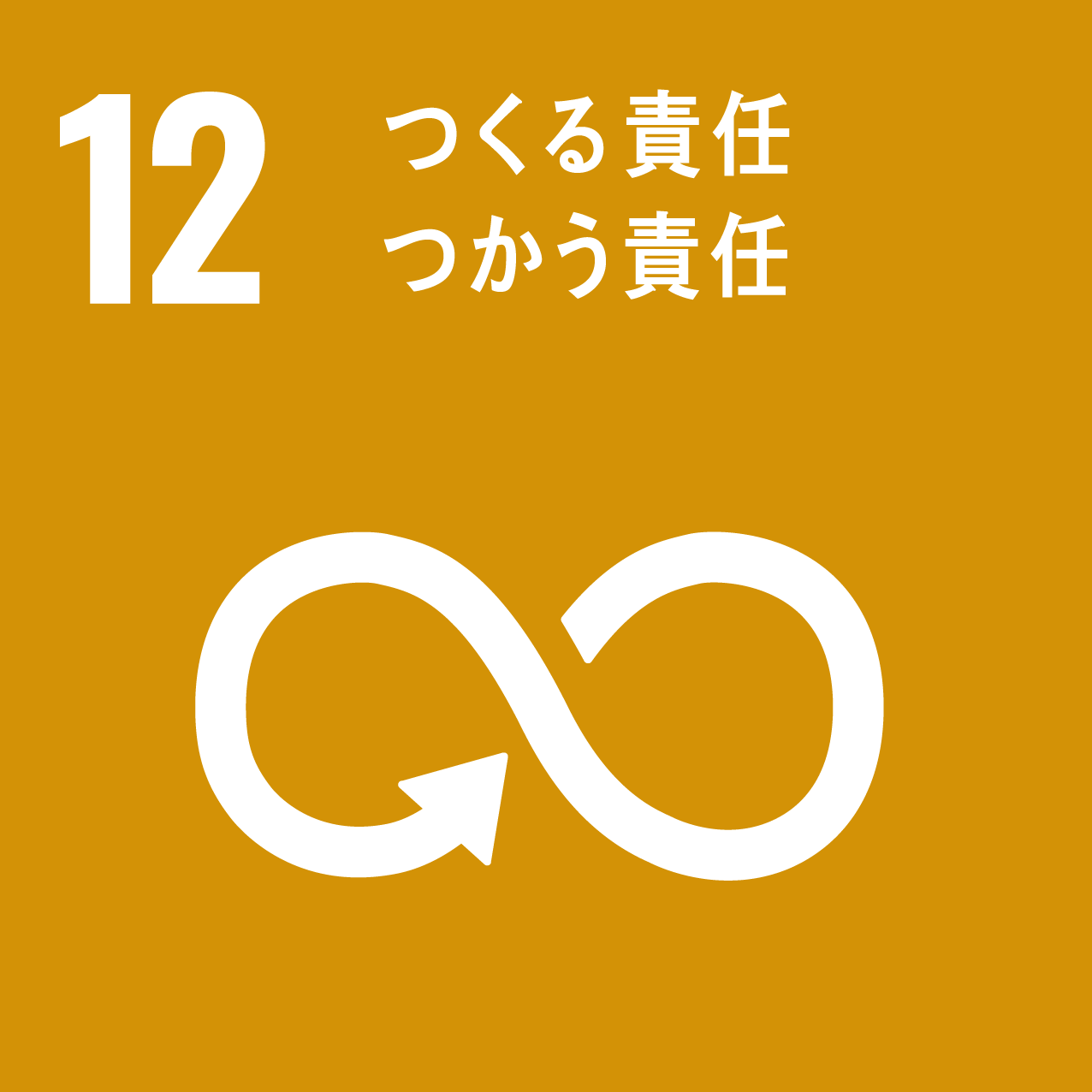 12：つくる責任つかう責任。