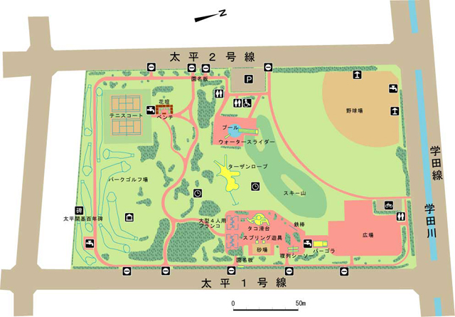太平公園マップ画像